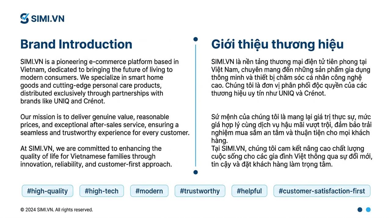 SIMI.VN Brand Introduction
