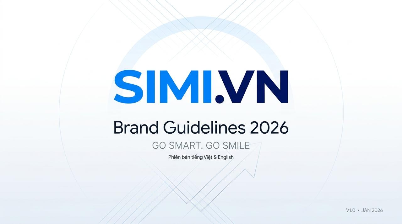 SIMI.VN Cover Page - Brand Guidelines 2026