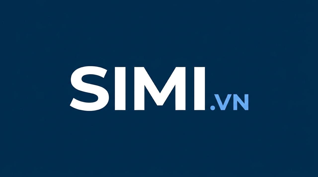 SIMI.VN Logo - Dark Background Version