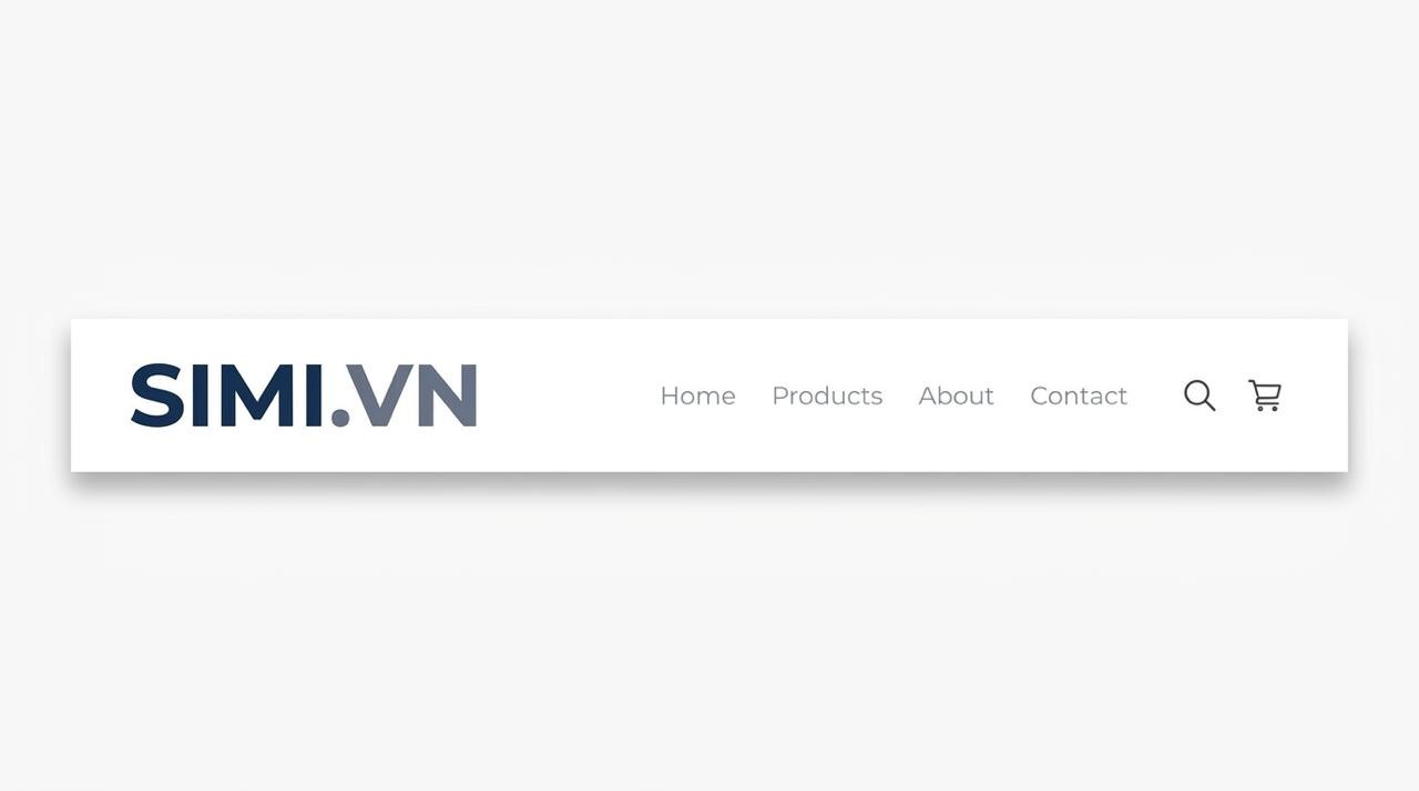 Concept 1 SIMI.VN ứng dụng mockup