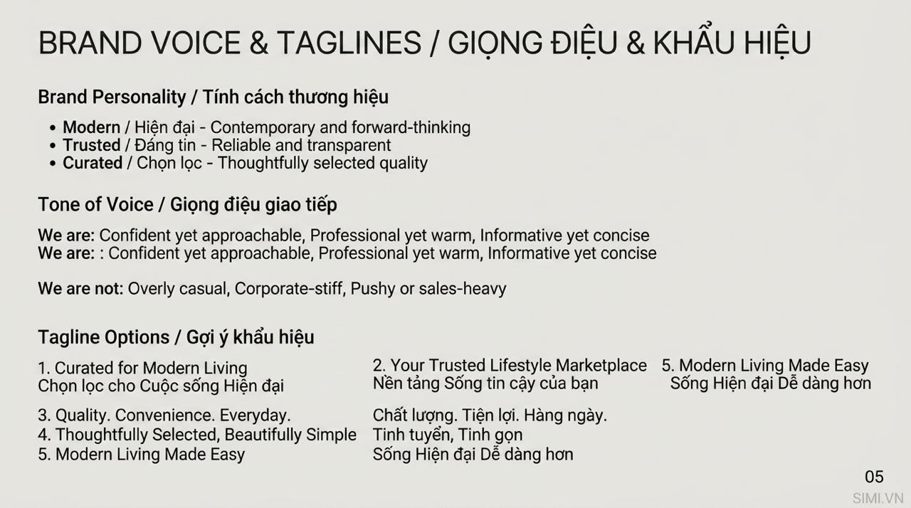 Ý tưởng Brand Guideline SIMI.VN 5